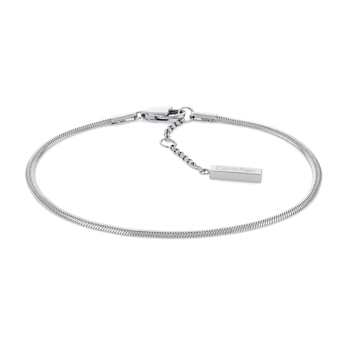 Calvin Klein Ladies Stainless Steel Chain Linked Bracelet Set