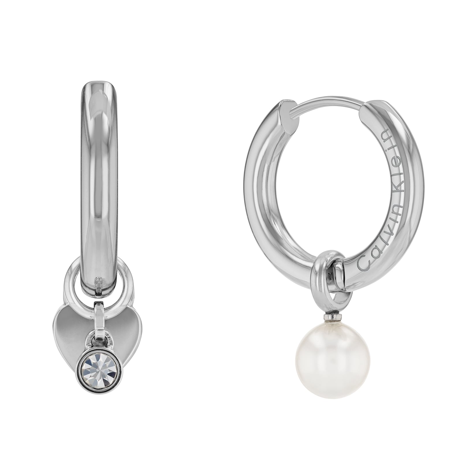 Calvin Klein Ladies Hoop and Charms Earring Gift Set