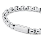 Calvin Klein Mens Stainless Steel Box Chain Bracelet