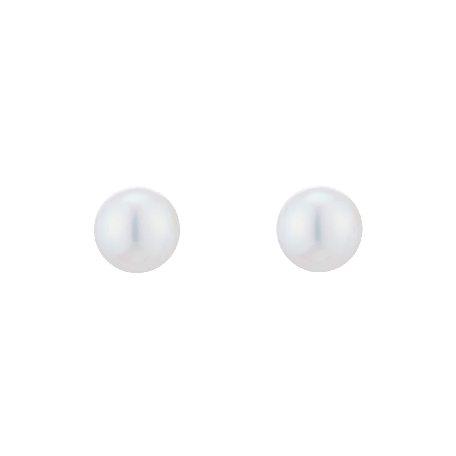 Mikimoto Classic Collection 6x6.5mm Grade A Akoya Pearl Stud Earrings