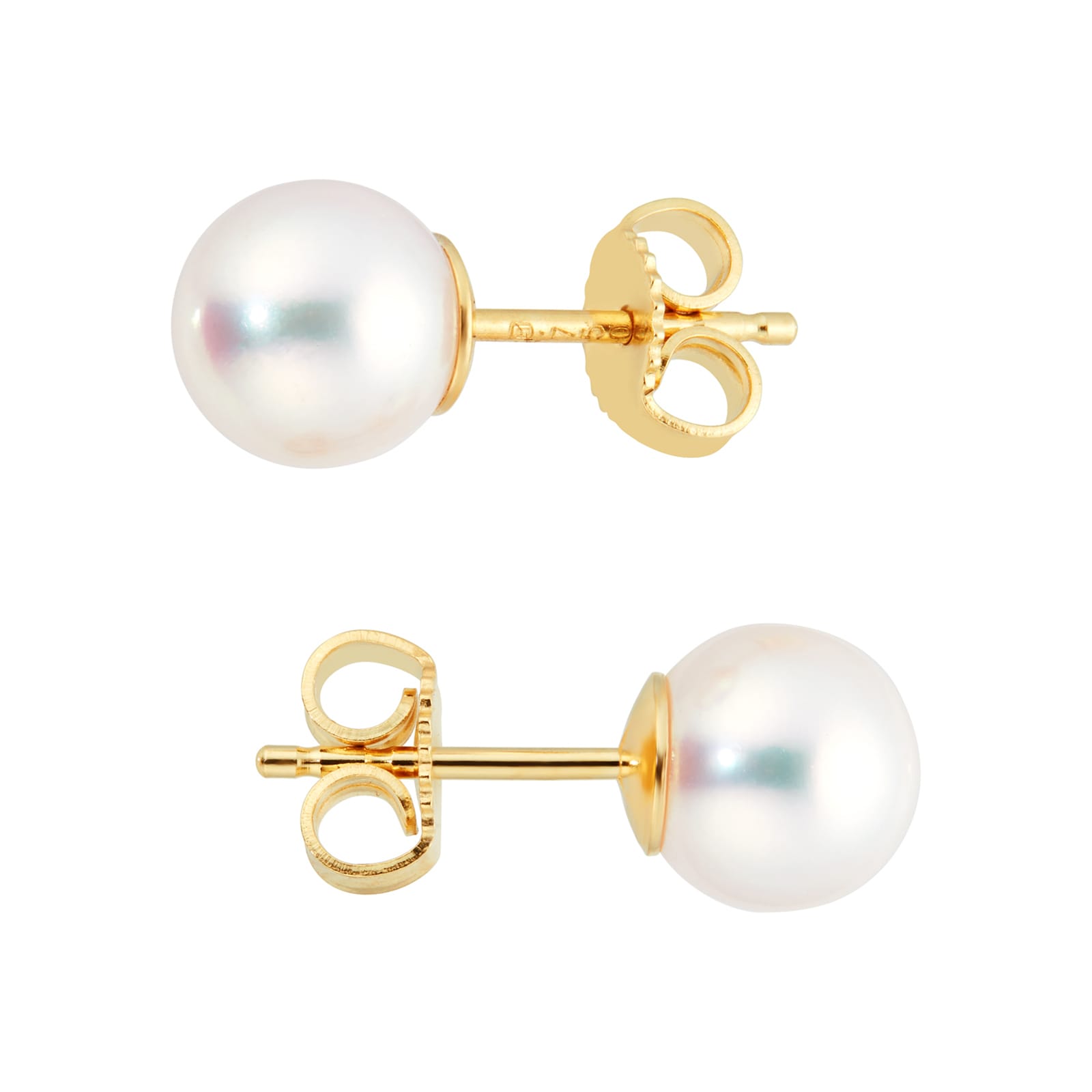 Mikimoto Classic Collection 6x6.5mm Grade A+ Akoya Pearl Stud Earrings Mikimoto Classic Collection 6x6.5mm Grade A+ Akoya Pearl Stud Earrings