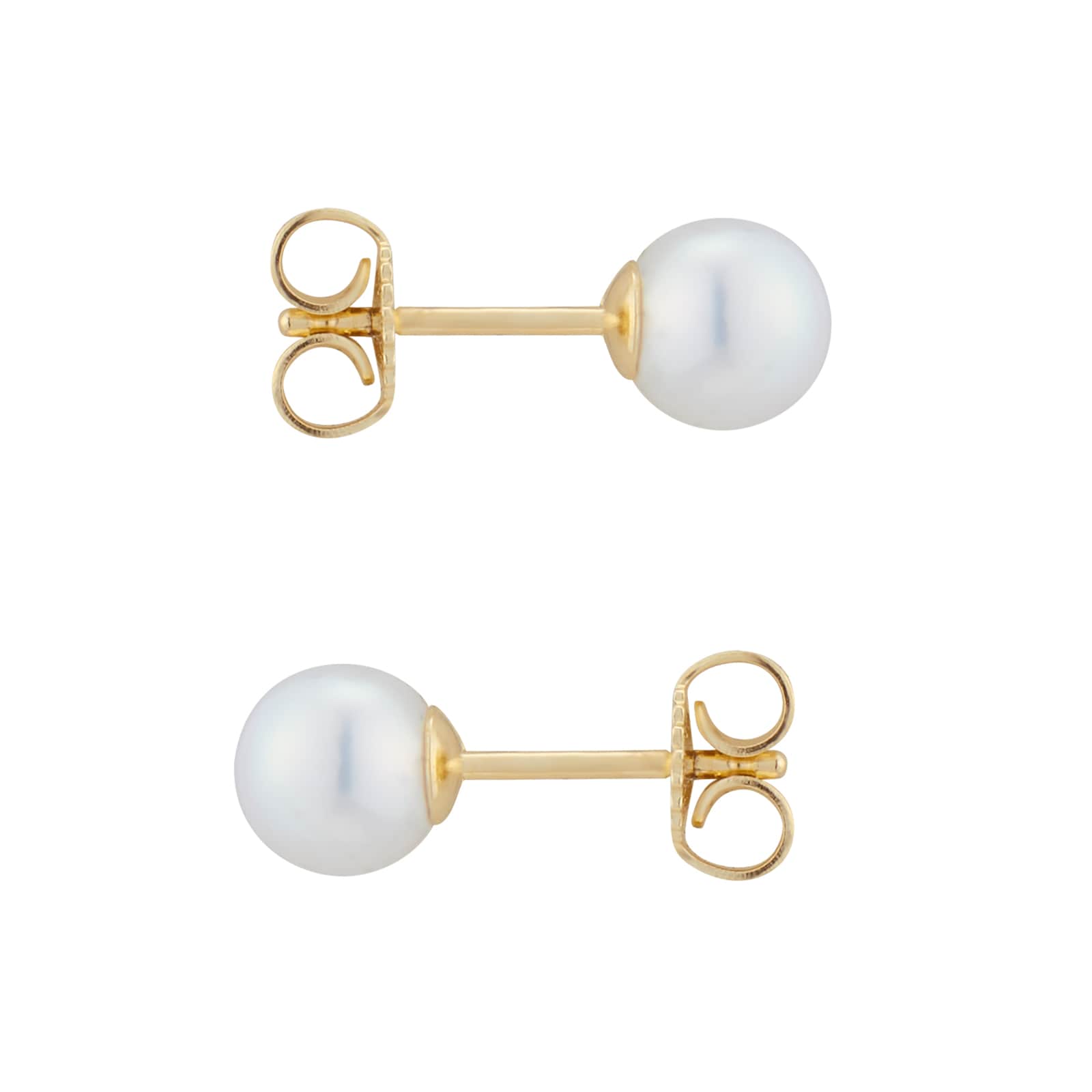 Mikimoto Classic Collection 7x7.5mm Grade AA Akoya Pearl Stud Earrings