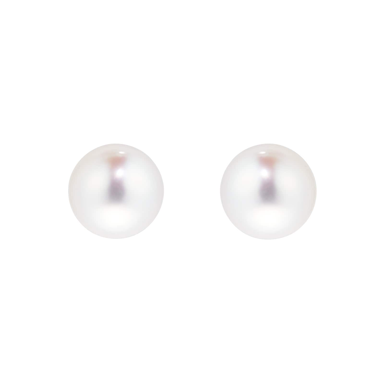 Classic Collection 7mm Grade A+ Akoya Pearl Stud Earrings