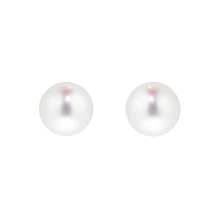 Mikimoto Classic Collection 7mm Grade A+ Akoya Pearl Stud Earrings