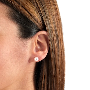 Mikimoto Classic Collection 7mm Grade A+ Akoya Pearl Stud Earrings