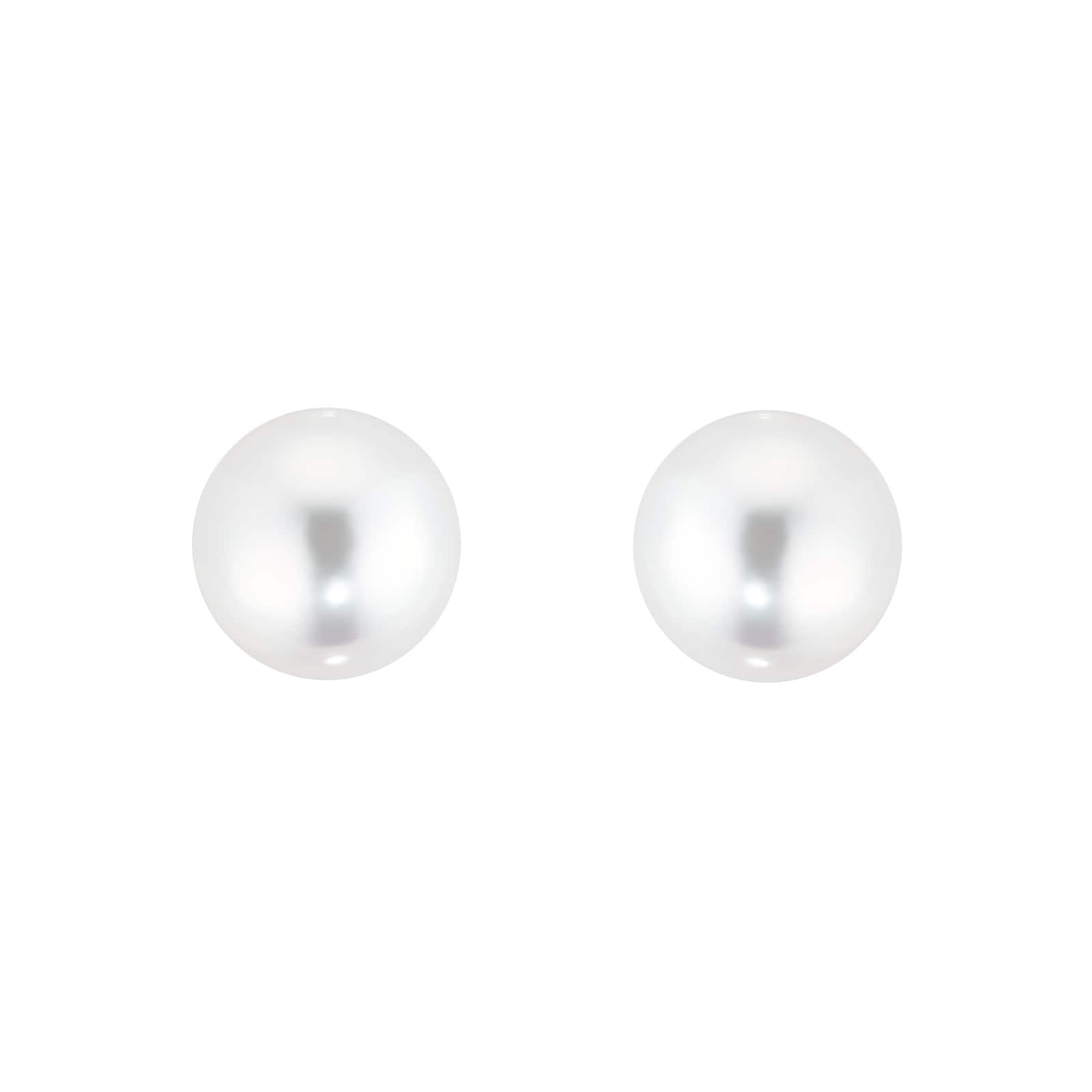 Classic Collection 7.5x8mm Grade AAA Akoya Pearl Stud Earrings