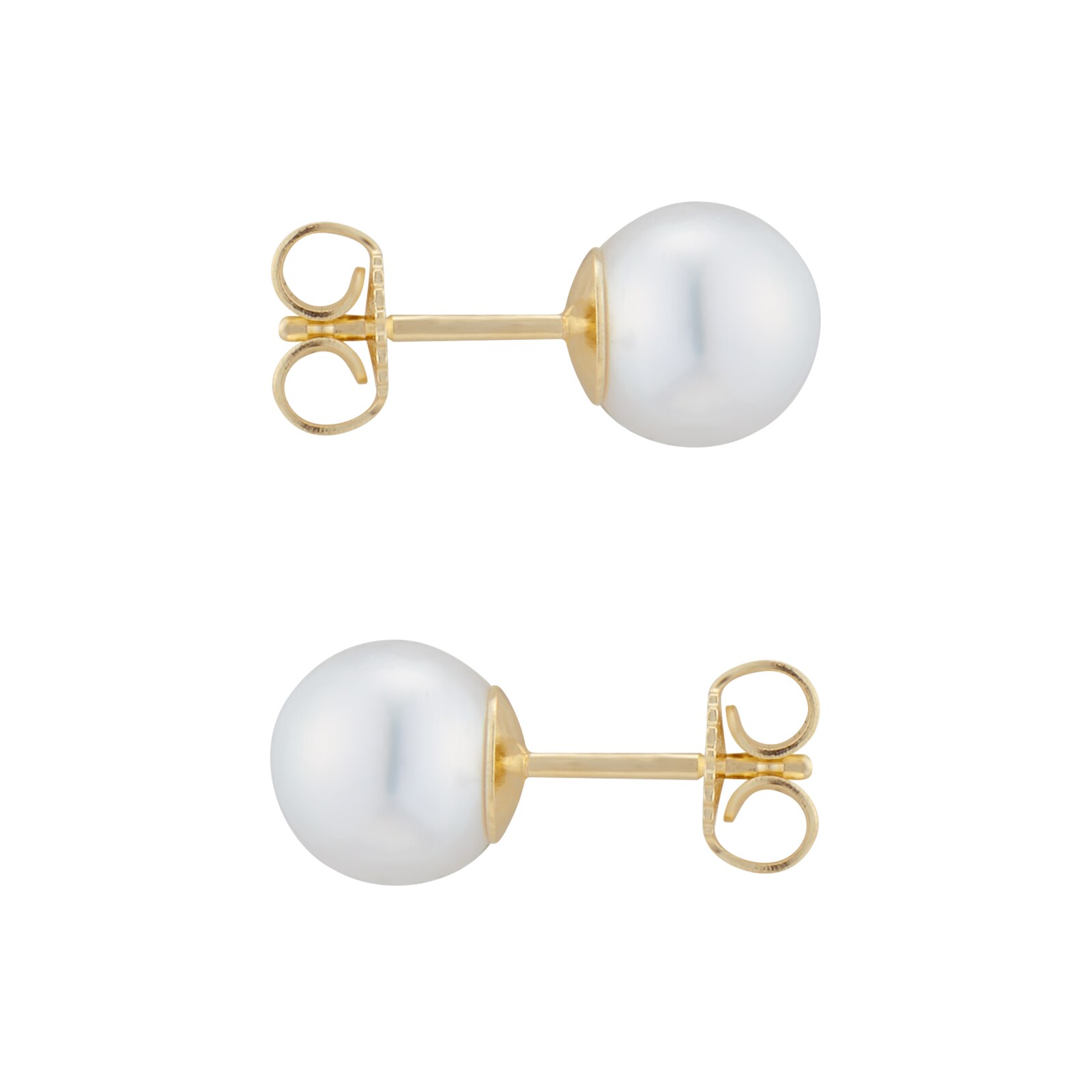 Mikimoto Classic Collection 8x8.5mm Grade A+ Akoya Pearl Stud Earrings