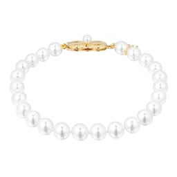 37400261 - White Gold Pearl Bracelet