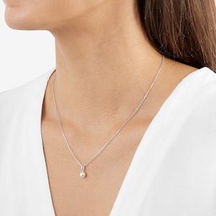 Mikimoto Classic Collection 6 x 6.5mm Grade AA Akoya Pearl Pendant