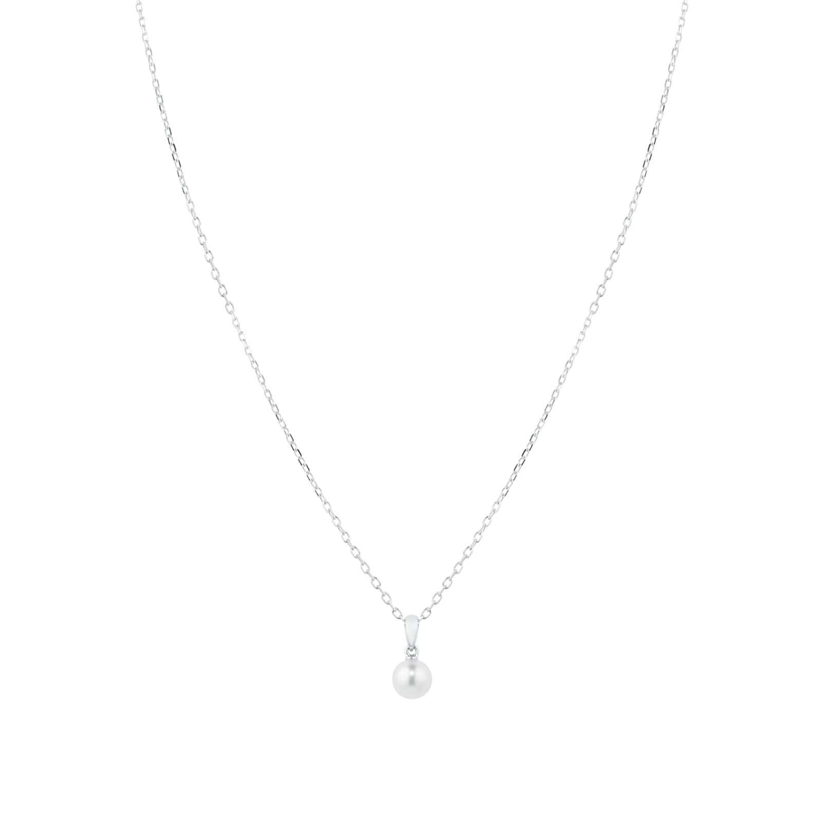 Mikimoto Classic Collection 6 x 6.5mm Grade AA Akoya Pearl Pendant PPS ...