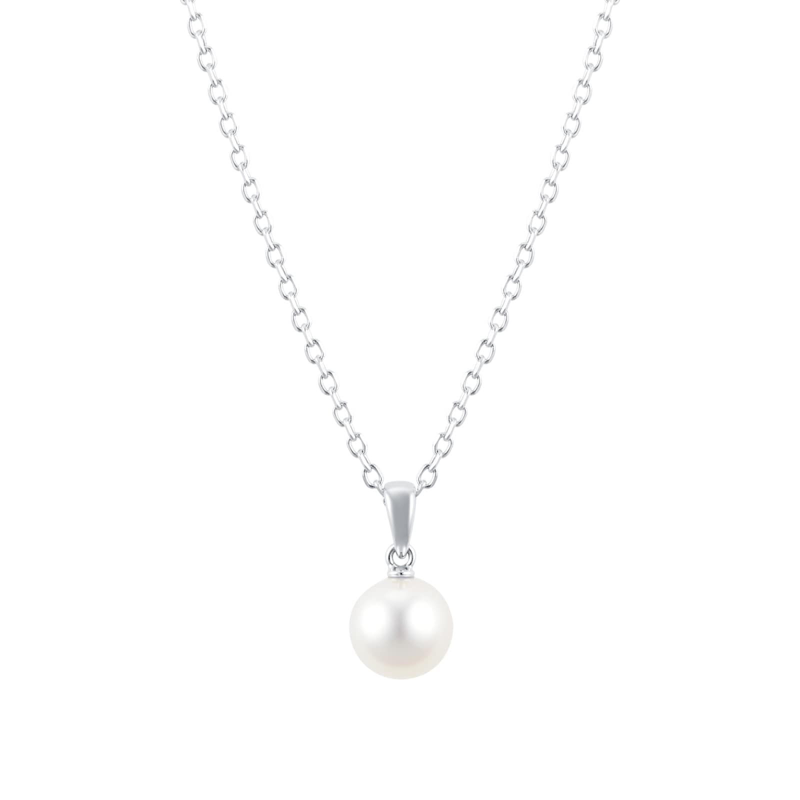 Classic Collection 7mm Grade AA Akoya Pearl Pendant image