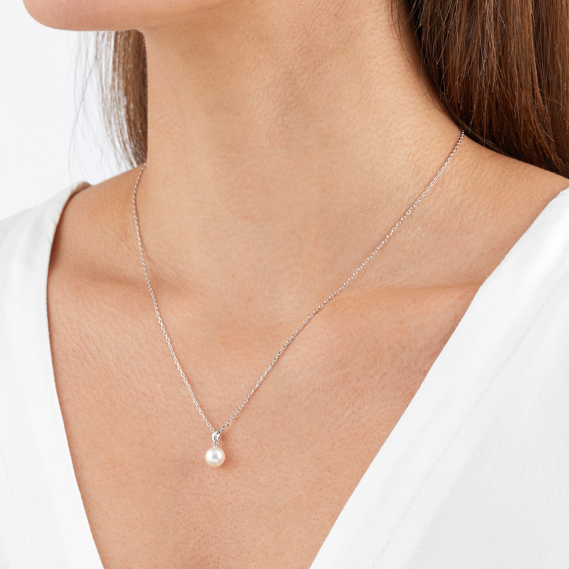 Mikimoto Classic Collection 7mm Grade AA Akoya Pearl Pendant