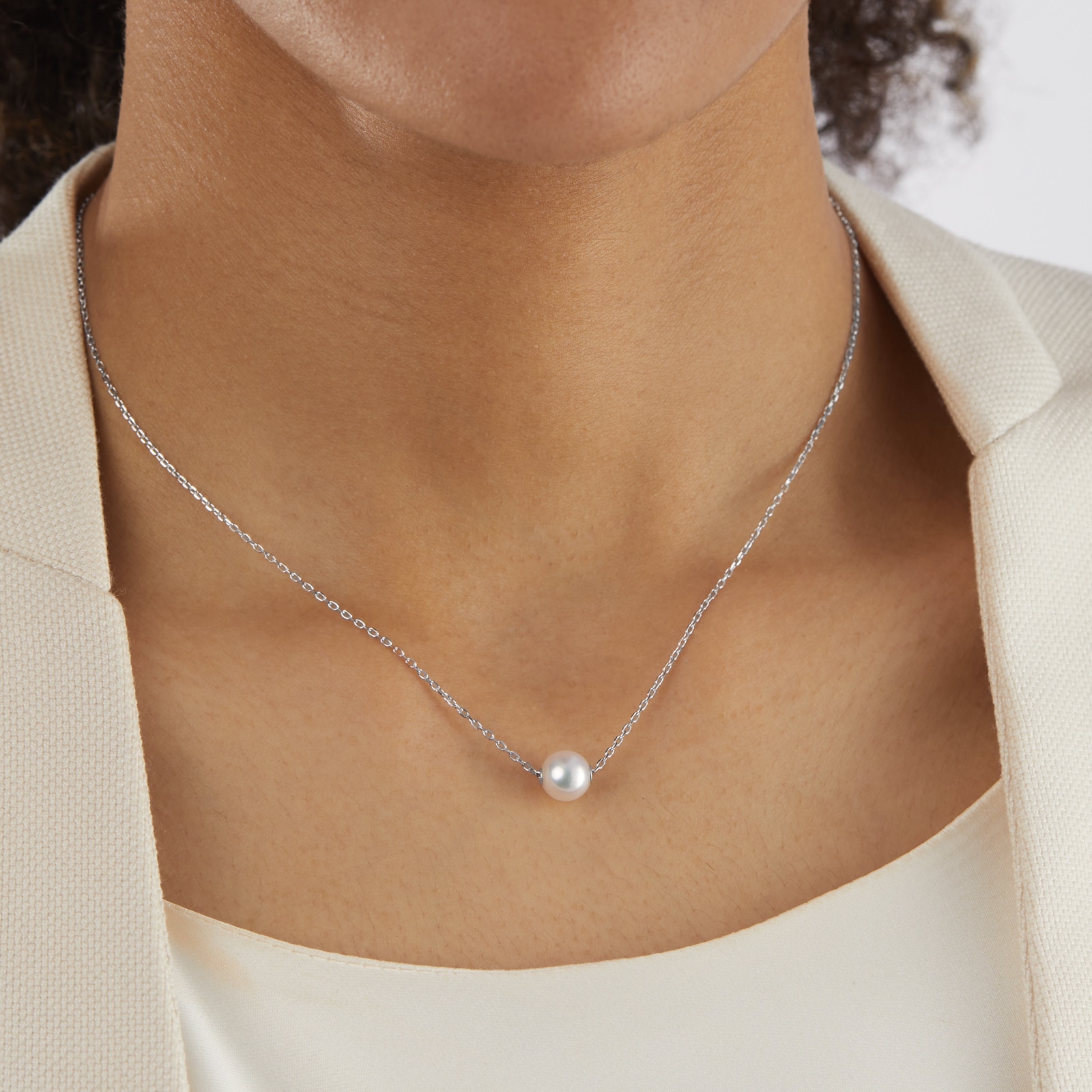 Mikimoto Classic Collection 8mm Grade A+ Akoya Pearl Pendant