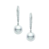Mikimoto Classic Elegance Collection Lever Back Earrings