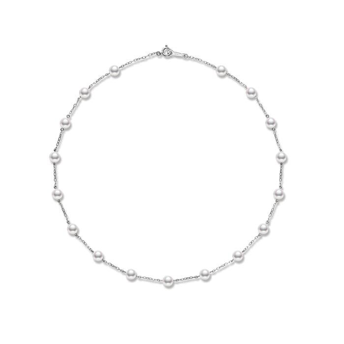 Mikimoto Chain Collection 5 - 5.25mm Grade A+ Akoya Pearl Necklet