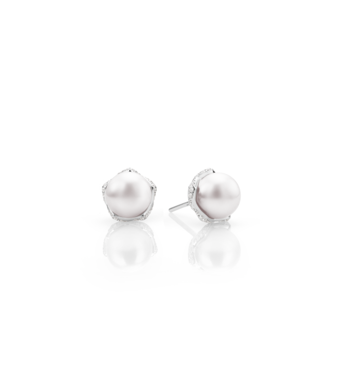 Mikimoto Pearl Embrace Earrings
