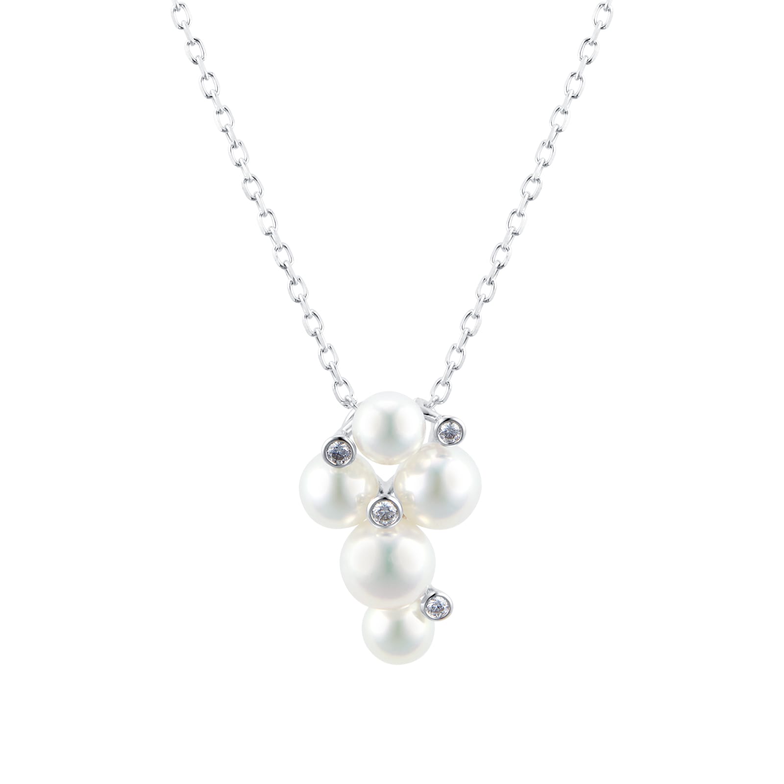 Mikimoto Bubble Collection 4.75-6mm Grade A+ Pearl 0.05cttw Diamond Pendant Mikimoto Bubble Collection 4.75-6mm Grade A+ Pearl 0.05cttw Diamond Pendant