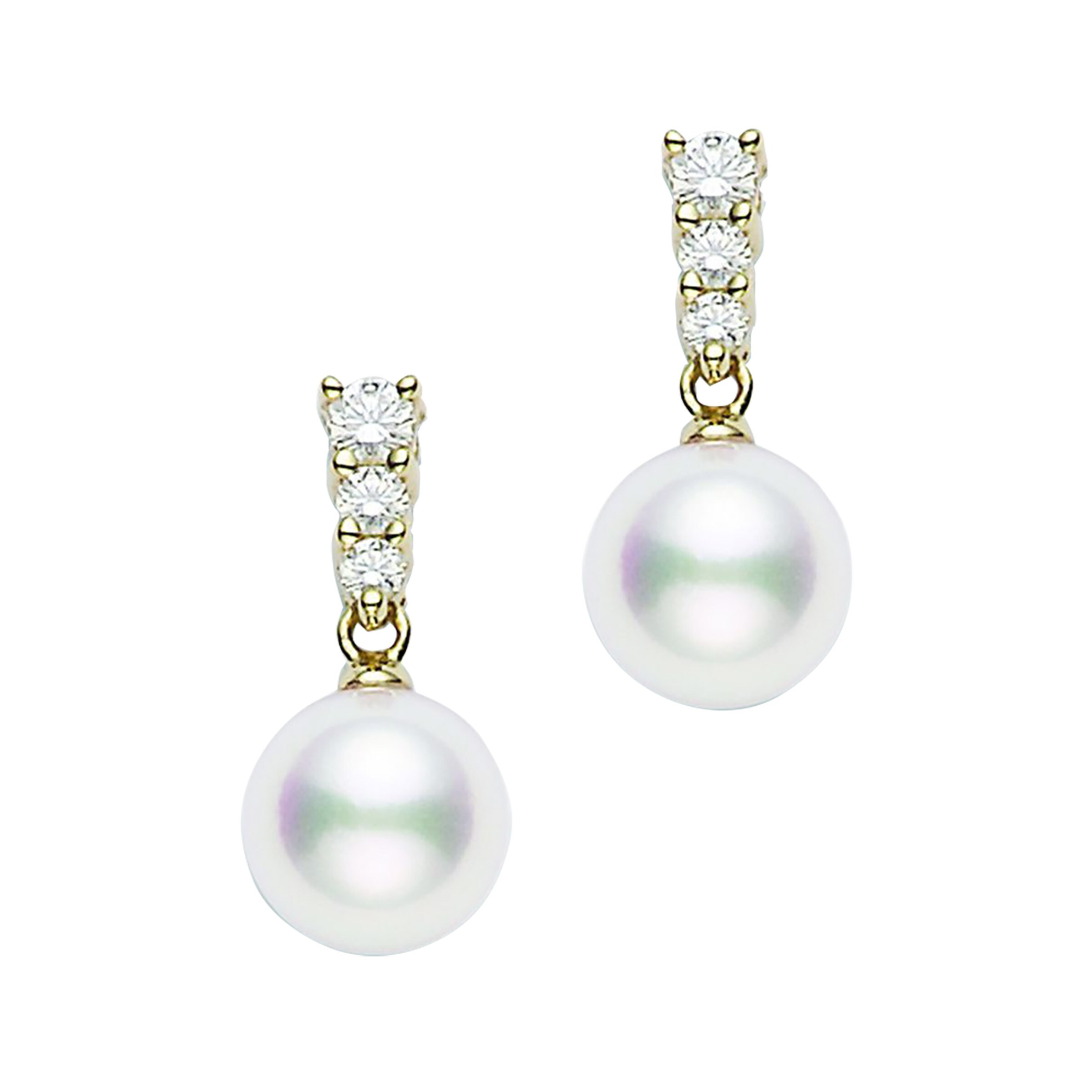 Mikimoto deals drop earrings