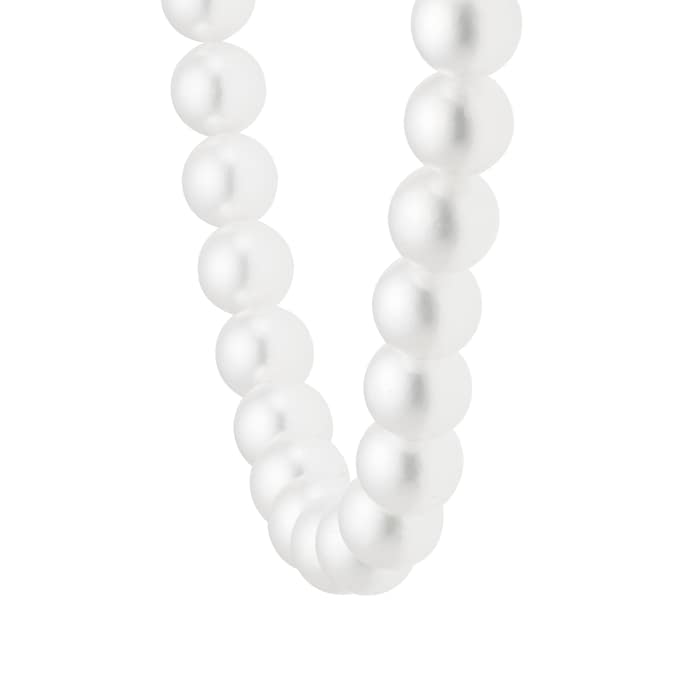 Mikimoto Exclusive Akoya Pearl Necklace and Stud Earrings Set