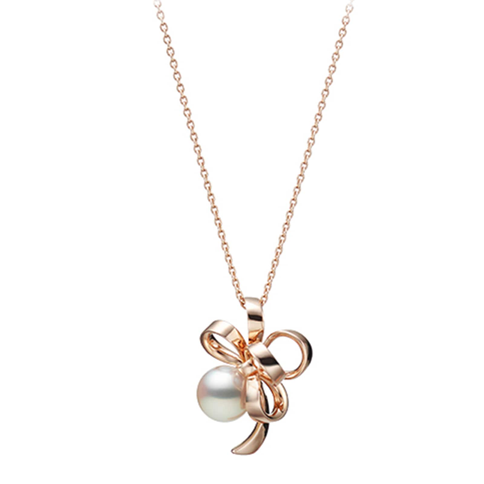 mikimoto ribbon necklace