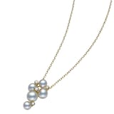 Mikimoto Bubble Collection Akoya Pearl & 0.05cttw Diamond Pendant