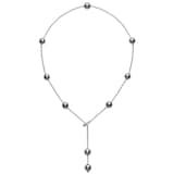 Mikimoto Pearls In Motion Collection Black South Sea Pearl & 0.20cttw Diamond Necklace