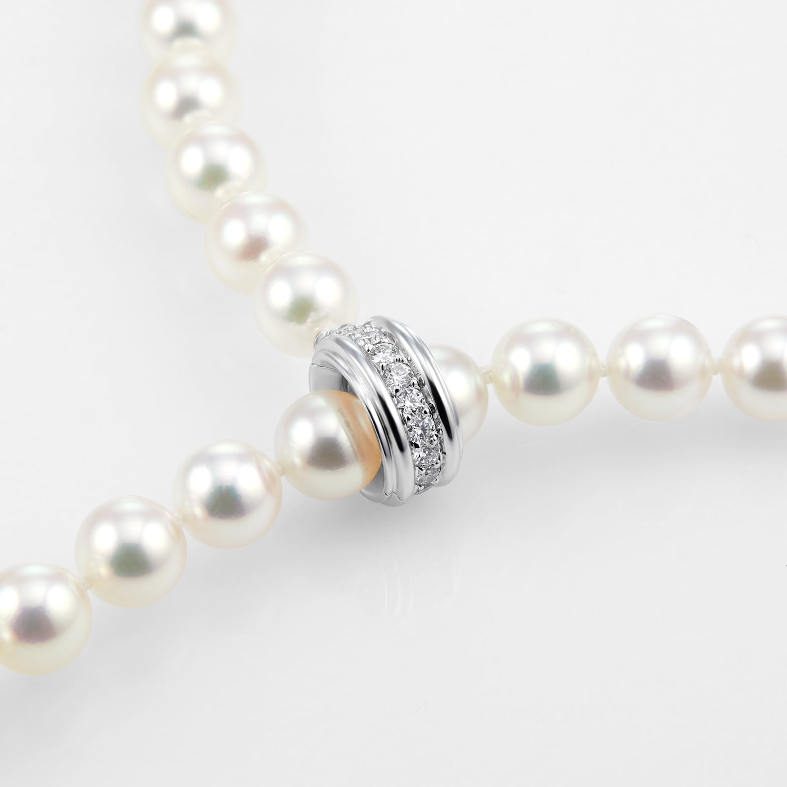 Mikimoto 22 inch store pearl necklace