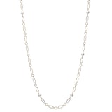 Mikimoto 18k Yellow Gold M Code A+ Akoya Cultured Pearl Chain Necklace 24"