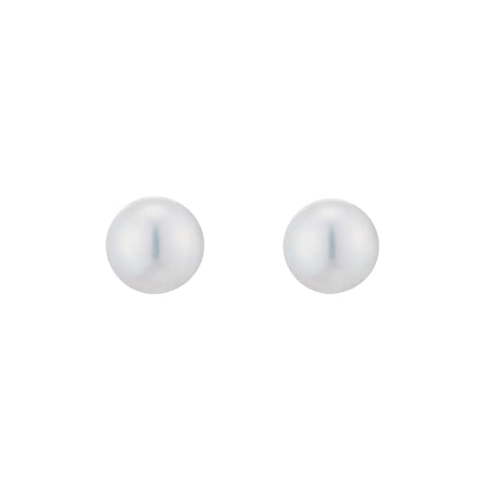 Mikimoto Classic Collection 7x7.5mm Grade A+ Akoya Pearl Stud Earrings