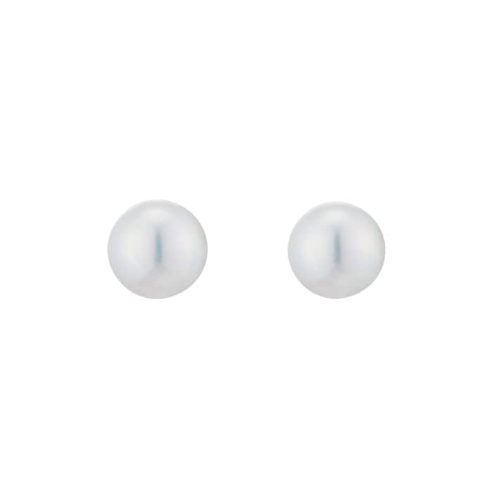 Mikimoto Classic Collection 7x7.5mm Grade AA Akoya Pearl Stud Earrings