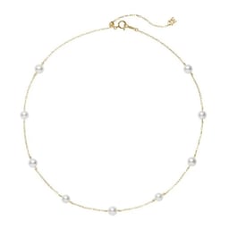37401592 - 18ct Yellow Gold 6-6.25mm Akoya Pearl Pendant