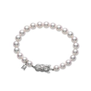 Mikimoto Classic Collection 6x6.5mm Grade A1 Akoya Pearl Bracelet