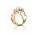 Mikimoto M Collection 18ct Yellow Gold 7.75mm Akoya Pearl Ring