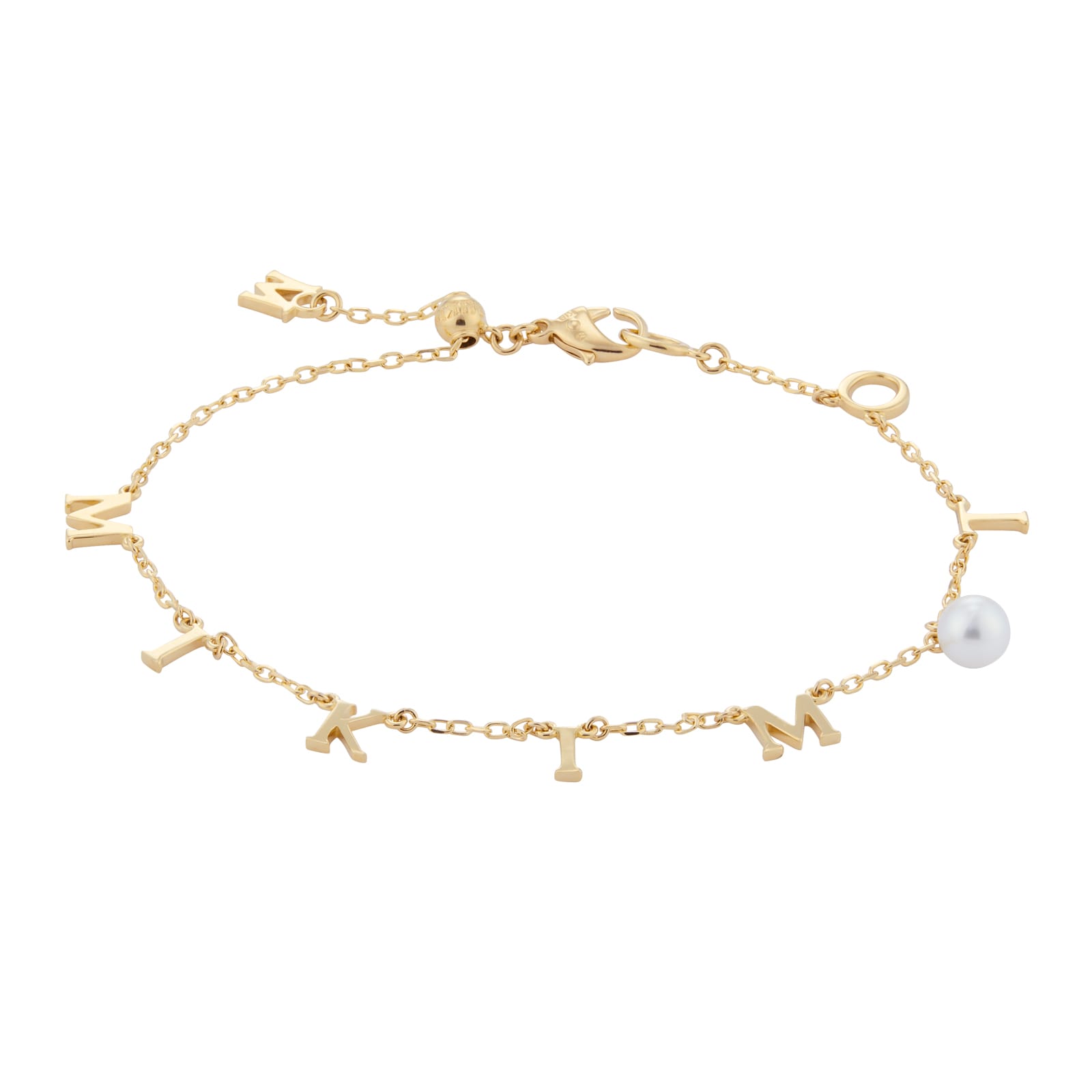 Classic Collection 5mm Akoya Pearl Charm Bracelet