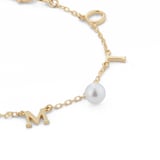 Mikimoto Classic Collection 5mm Akoya Pearl Charm Bracelet