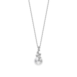 37401621 - Starry Night 8.5mm Akoya Pearl & 0.25ct Diamond Pendant