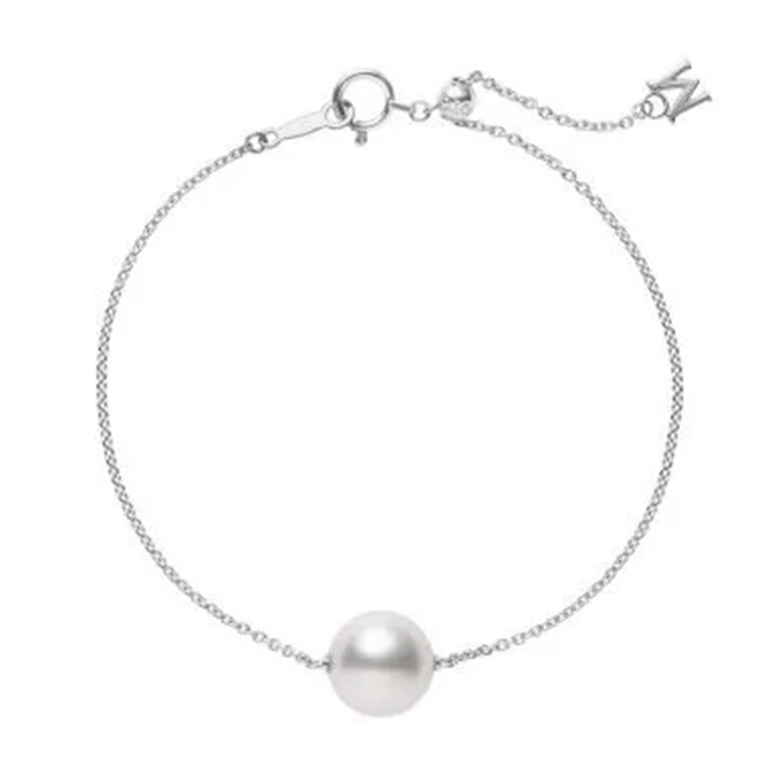 Pearl Chain 10-10.5mm White South Sea Pearl Bracelet