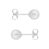 Mikimoto Classic Collection 6x6.5mm A+ Akoya Pearl Stud Earrings