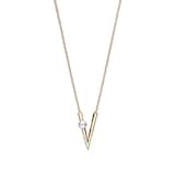 Mikimoto 18K Yellow Gold V Code Akoya Cultured Pearl Pendant Necklace