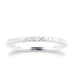 37410026 - 18ct White Gold Brilliant Cut 0.23cttw Ring in 18ct White Gold