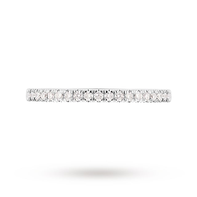 Jenny Packham Platinum Brilliant Cut 0.23cttw Wedding Ring