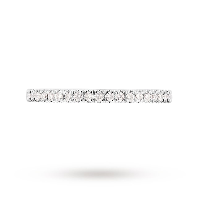 Jenny Packham Platinum Brilliant Cut 0.23cttw Wedding Ring