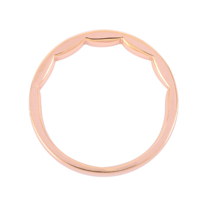 Jenny Packham 18ct Rose Gold 0.05cttw Band Ring