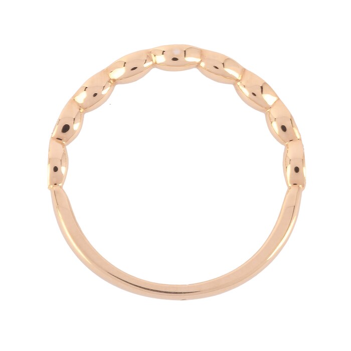 Jenny Packham 18ct Yellow Gold 0.15cttw Dip Band Ring