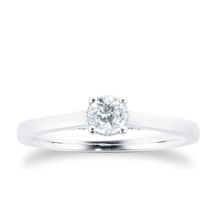 Jenny Packham 18ct White Gold 0.33cttw Diamond Ring