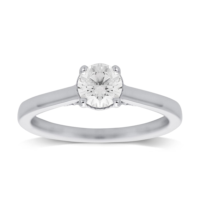 Jenny Packham 18ct White Gold 0.65cttw Diamond Ring