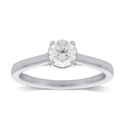 37410215 - 18ct White Gold 0.65cttw Diamond Ring