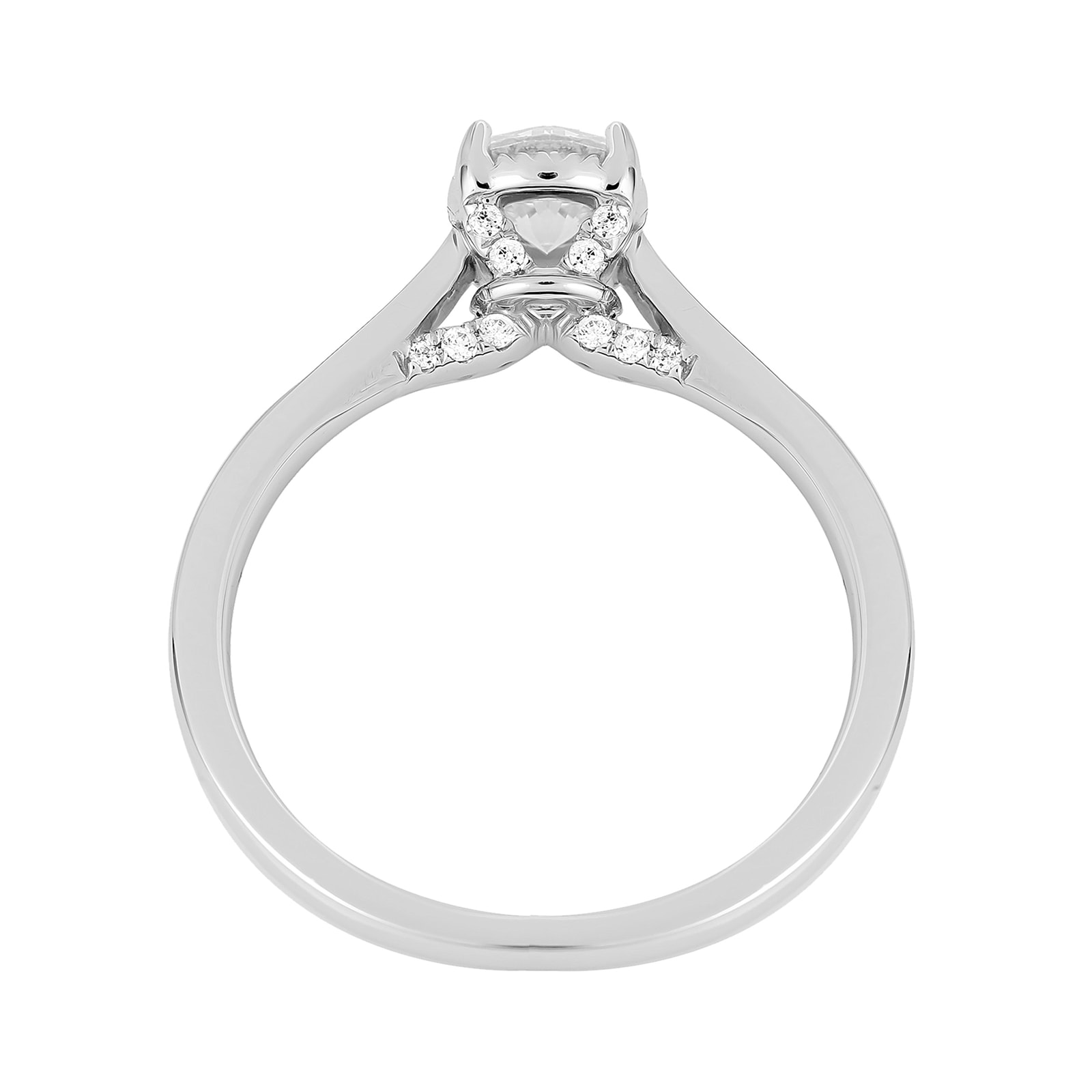 Jenny Packham 18ct White Gold 0.65cttw Diamond Ring