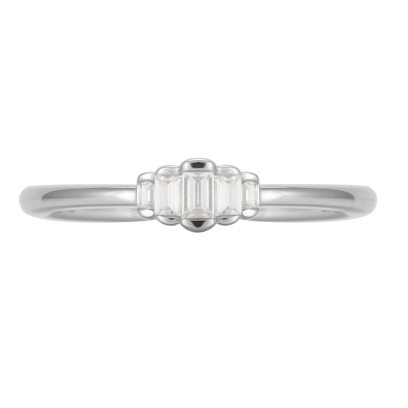 Jenny Packham 9ct White Gold 0.10cttw Diamond Ring Jenny Packham 9ct White Gold 0.10cttw Diamond Ring