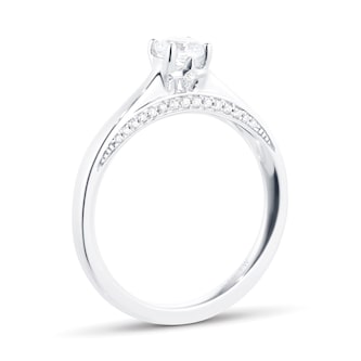 Jenny Packham 18ct White Gold 0.50cttw Brilliant Cut Diamond Ring